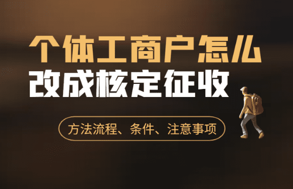 个体工商户核定征收报税全流程解析